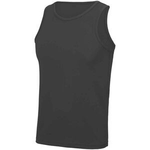 AWDis Cool Mens Tank Top / Charcoal